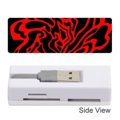 Red And Black Decor Memory Card Reader (stick) 