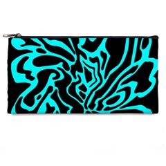 Cyan Decor Pencil Cases