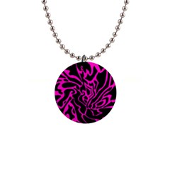 Magenta And Black Button Necklaces by Valentinaart