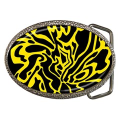 Black And Yellow Belt Buckles by Valentinaart