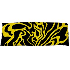 Black And Yellow Body Pillow Case Dakimakura (two Sides)