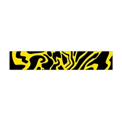 Black And Yellow Flano Scarf (mini)