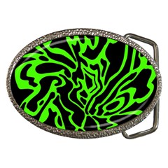 Green And Black Belt Buckles