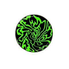 Green And Black Hat Clip Ball Marker by Valentinaart