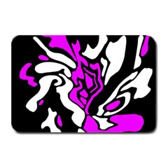 Purple, White And Black Decor Plate Mats