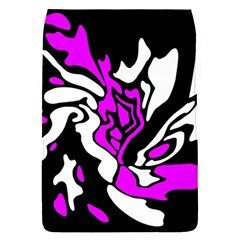 Purple, White And Black Decor Flap Covers (s)  by Valentinaart