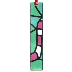 Purple Snake  Large Book Marks by Valentinaart