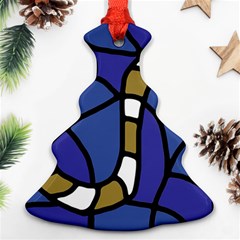 Green Snake Ornament (christmas Tree)