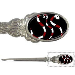 Red Snakes Letter Openers by Valentinaart