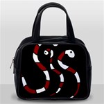 Red snakes Classic Handbags (One Side) Front