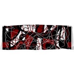 Red Black And White Abstract High Art Samsung S3350 Hardshell Case