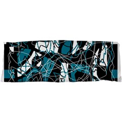 Blue, Black And White Abstract Art Samsung Galaxy Nexus S I9020 Hardshell Case