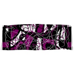 Purple, White, Black Abstract Art Samsung Galaxy Tab 7  P1000 Hardshell Case 