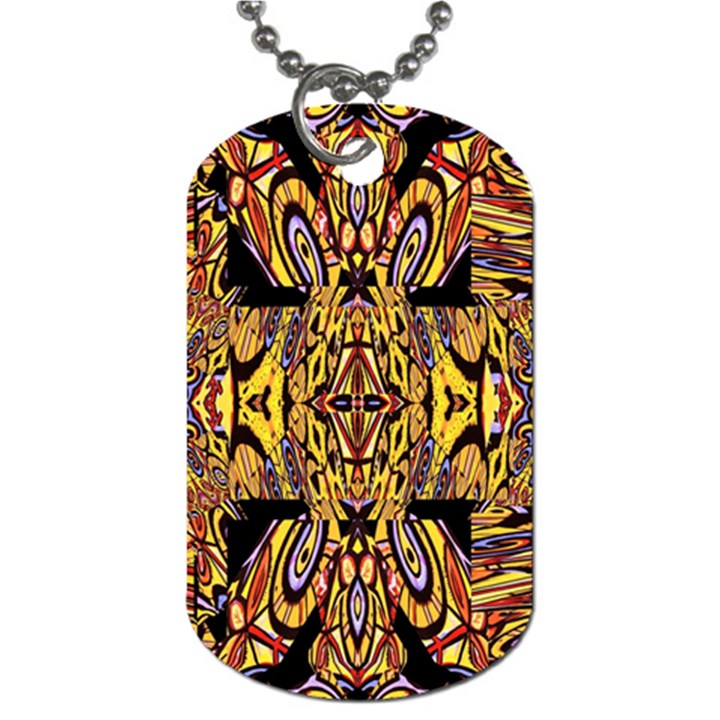 Digital Space Dog Tag (One Side)