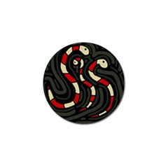 Red Snakes Golf Ball Marker (10 Pack) by Valentinaart