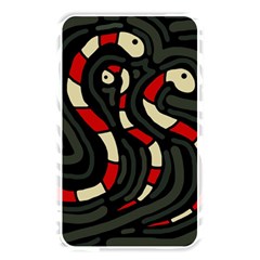 Red Snakes Memory Card Reader by Valentinaart