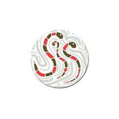 Snakes Family Golf Ball Marker (4 Pack) by Valentinaart