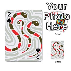 Snakes Family Playing Cards 54 Designs 