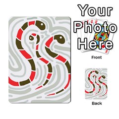 Snakes Family Multi-purpose Cards (rectangle)  by Valentinaart