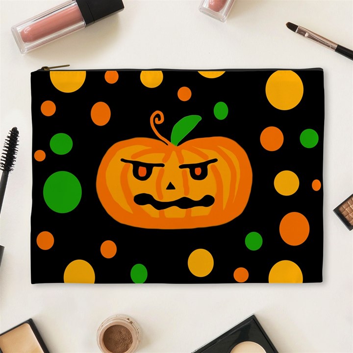 Halloween pumpkin Cosmetic Bag (XL)