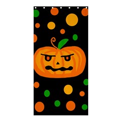 Halloween pumpkin Shower Curtain 36  x 72  (Stall) 