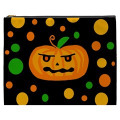 Halloween pumpkin Cosmetic Bag (XXXL) 