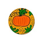 Thanksgiving pumpkin Magnet 3  (Round) Front