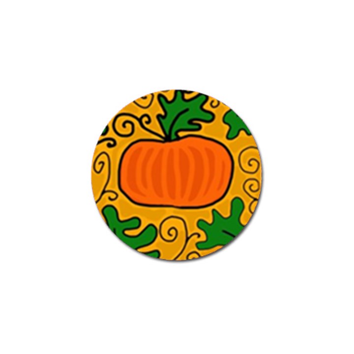 Thanksgiving pumpkin Golf Ball Marker