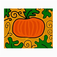 Thanksgiving Pumpkin Small Glasses Cloth by Valentinaart