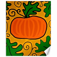 Thanksgiving Pumpkin Canvas 16  X 20   by Valentinaart