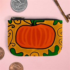 Thanksgiving Pumpkin Mini Coin Purses by Valentinaart