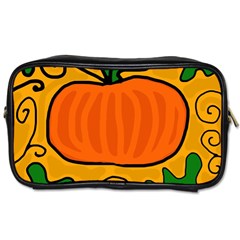 Thanksgiving Pumpkin Toiletries Bags 2-side by Valentinaart