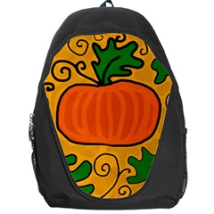 Thanksgiving Pumpkin Backpack Bag by Valentinaart