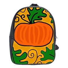 Thanksgiving Pumpkin School Bags (xl)  by Valentinaart