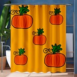 Thanksgiving pumpkins pattern Shower Curtain 60  x 72  (Medium)  60 x72  Curtain