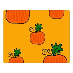 Thanksgiving Pumpkins Pattern Double Sided Flano Blanket (large)  by Valentinaart