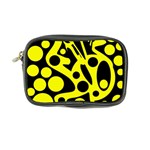 Black and Yellow abstract desing Coin Purse Front