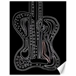 Decorative guitar Canvas 12  x 16   11.86 x15.41  Canvas - 1