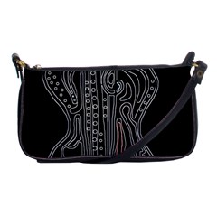 Decorative Guitar Shoulder Clutch Bags by Valentinaart