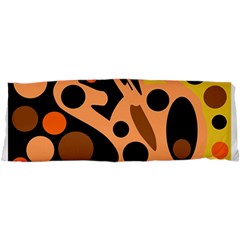 Orange Abstract Decor Samsung Galaxy Nexus S I9020 Hardshell Case