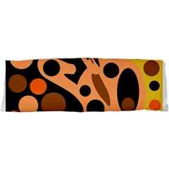 Orange Abstract Decor Samsung Galaxy S I9008 Hardshell Case