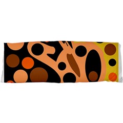 Orange Abstract Decor Samsung S3350 Hardshell Case