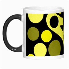 Green Abstract Art Morph Mugs by Valentinaart