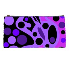 Purple Abstract Decor Pencil Cases by Valentinaart