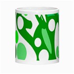 White and green decor Morph Mugs Center