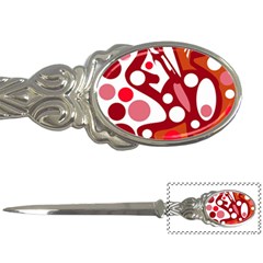 Red And White Decor Letter Openers by Valentinaart