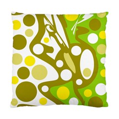 Green And Yellow Decor Standard Cushion Case (one Side) by Valentinaart