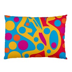 Colorful Decor Pillow Case (two Sides) by Valentinaart