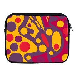 Colorful Chaos Apple Ipad 2/3/4 Zipper Cases by Valentinaart