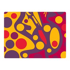 Colorful Chaos Double Sided Flano Blanket (mini)  by Valentinaart